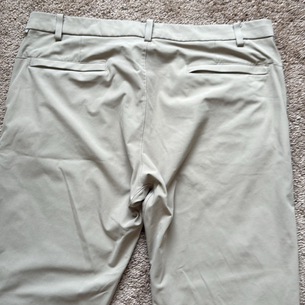 Lululemon Commission Pant Classic *Warpstreme 34" Tofino Sand - Picture 7 of 11